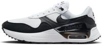 Nike Herren Nike Air Max Systm Sneaker, White/Summit White/Black, 44