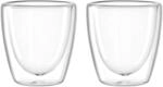 Leonardo DUO Doppelwandbecher 2er Set, Glas f&uuml;r Tee, Espresso oder Doppio,