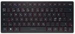 CHERRY KW 9200 MINI, Kompakte Multi-Device-Tastatur f&uuml;r bis zu 4 Ger&auml;te,