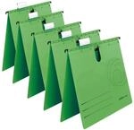 Herlitz 5874987 H&auml;ngehefter gr&uuml;n, 5er Packung