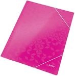 Leitz 39820023 Eckspannermappe WOW A4 pink metallic