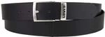 Levi's Unisex New Ashland Plus G&uuml;rtel, Black, 130