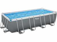 Bestway Power Steel Frame Pool Komplett-Set mit Sandfilteranlage 549 x 274 x...