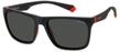 POLAROID Brille PLD 2141/S Gr&ouml;&szlig;e 57-18 mm Matte Schwarz Rot polarisiert