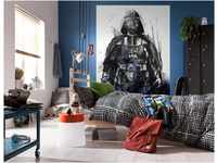 Komar Star Wars Vlies Fototapete - Star Wars Watercolor Vader - Größe: 200 x...
