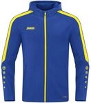 JAKO Damen Kapuzenjacke Power, Royal/Citro, 44