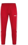 JAKO Kinder Freizeithose Power, Rot/Wei&szlig;, 152