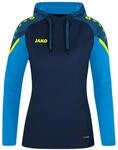 JAKO Damen Kapuzensweatshirt Performance, Marine/Jako-Blau, 40