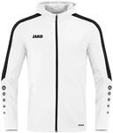 JAKO Herren Kapuzenjacke Power, Wei&szlig;, L