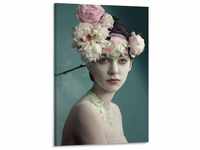 ADATA Modern Art Woman Floral Headdress Poster Wand Dekoration Poster & Prints
