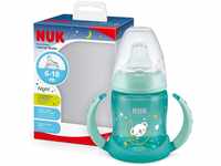 NUK First Choice Polypropylen Trinklernflasche mit Leuchteffekt | 6-18 Monate |...
