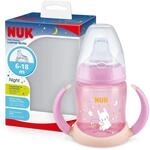 NUK First Choice Trinklernbecher Night | 6&ndash;18 Monate | 150 ml | Leuchtet im Dunkeln