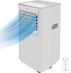 Cecotec Tragbare Klimaanlage mit Fernbedienung ForceClima 7100. 7000 BTU, LED