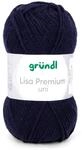 Gr&uuml;ndl Lisa Premium Uni Strick- & H&auml;kelgarn (weicher und wollartiger Charakter,