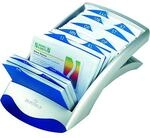 Durable Visitenkartenkasten Visifix Desk Vegas, f&uuml;r 200 Karten, inkl. Register A-Z,