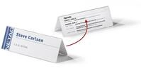 Durable Namensschild Dachaufsteller (Acryl, 61/122 x 150 mm) 10 St&uuml;ck,...