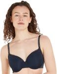 Tommy Hilfiger Damen Demi-Cups BH mit Spitzen-Details, Blau (Desert Sky), 70B