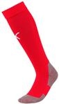 PUMA Herren Team Liga Socks Core Stutzen, Puma Red-Puma White, S-L EU