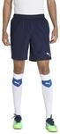 PUMA Herren Teamrise Shorts, Peacoat-puma White, M EU