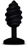 Gvibe Gplug Twist Analplug, Schwarz, &Oslash; 4x10.3 cm