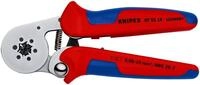 KNIPEX Selbsteinstellende Crimpzange f&uuml;r Aderendh&uuml;lsen mit Seiteneinf&uuml;hrung mit