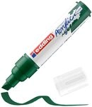 edding 5000 Acrylmarker breit - gr&uuml;n - 1 Acrylstift wasserfest - breite Keilspitze