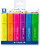 STAEDTLER 364 P WP6 Textsurfer classic rainbow colours farblich soriert, 6 St&uuml;ck