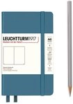 LEUCHTTURM1917 365629 Notizbuch Pocket (A6), Hardcover, 187 nummerierte Seiten,...