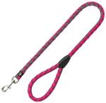 TRIXIE Hundeleine Cavo Leine S&ndash;M, 1,00 m &oslash; 12 mm in fuchsia/grafit - kurze