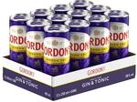 Gordon's London Dry Gin & Tonic, Erfrischendes Wacholder-Mixgetr&auml;nk mit 10 Prozent