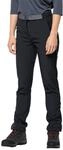 Jack Wolfskin Damen Stollberg Pants Wanderhose, Schwarz, 36 EU