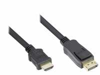 DisplayPort auf HDMI, Anschlusskabel 2m, Good Connections®