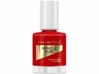 Max Factor Miracle Pure Nail Colour, Fb. 305 Scarlet Poppy, veganer Nagellack,...