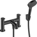 hansgrohe Wannenarmatur Vernis Blend, f&uuml;r 2 Funktionen, Mattschwarz