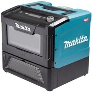 Makita MW001GZ Akku-Mikrowelle 40V max. 350/500 W, 8 l (ohne Akku, ohne...