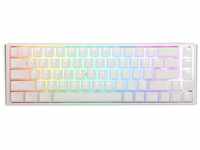 Ducky One 3 Classic Pure White SF Gaming Tastatur, RGB LED - MX-Silent-Red (US)