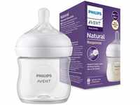 Philips Avent Natural Response Babyflasche – Babyflasche, 125 ml, für...