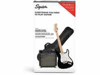 Squier by Fender Sonic Stratocaster® Electric Guitar Pack, Maple Fingerboard,...