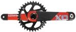 SRAM Corporation Europe X01 DH Kettenradgarnitur Rot 34 z