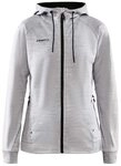Craft Trainingsjacke mit Kapuze aus Recyclingpolyester ADV Unify FZ Hood Damen NEU,
