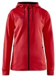Craft Trainingsjacke mit Kapuze aus Recyclingpolyester ADV Unify FZ Hood Damen NEU,