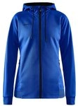 Craft Trainingsjacke mit Kapuze aus Recyclingpolyester ADV Unify FZ Hood Damen NEU,