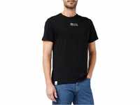 Alpha Industries Herren Organics EMB T-Shirt, Organic Black, M