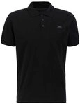 Alpha Industries Herren X-Fit Poloshirt Black