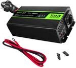Green Cell 300W/600W DC 12V auf AC 230V Reiner Sinus Spannungwandler USV UPS