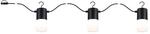 Paulmann 94761 Plug & Shine LED Lichterkette Tubs IP44 3x2W 3x160lm dimmbar Anthrazit