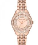 Michael Kors Harlowe Watch f&uuml;r Damen, Quarz-Dreizeigerwerk mit Edelstahl- oder