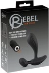 RC Two Spot Massager Analvibrator mit 2 Motoren P-Punkt-Spitze mit Reizrillen Silikon