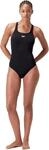Speedo Damen Eco Endurance+ Medalist Schwimmanzug, Schwarz, 46