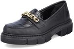 Rieker Damen M3861 Slipper, Schwarz, 36 EU